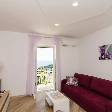 Lejlighed Marmo - One Bedroom With Balcony And Sea View 1 Mlini