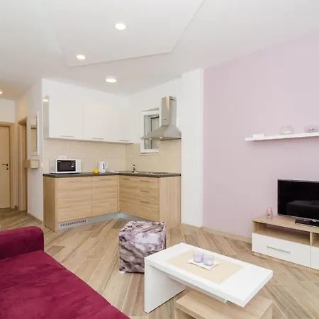 Lejlighed Marmo - One Bedroom With Balcony And Sea View 1 Mlini