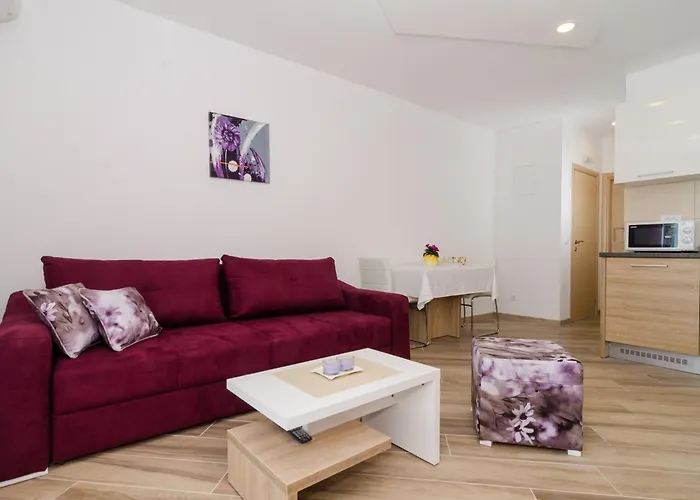 Marmo - One Bedroom With Balcony And Sea View 1 Apartment Mlini