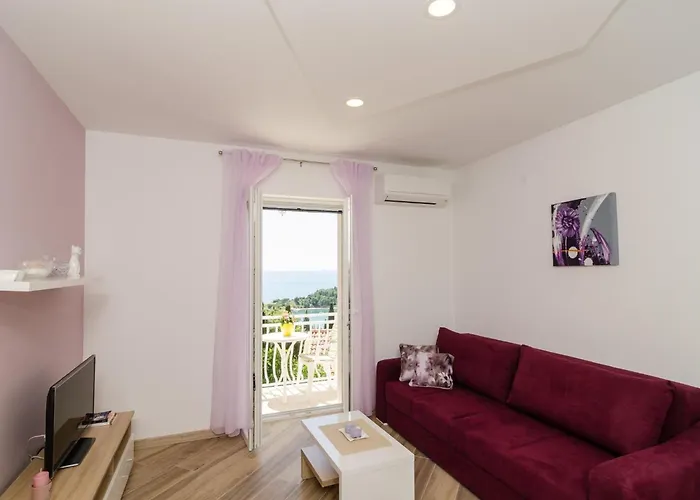 Apartment Marmo - One Bedroom With Balcony And Sea View 1 Mlini